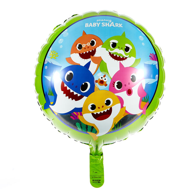 Baby Shark 17-Inch Foil Helium Balloon