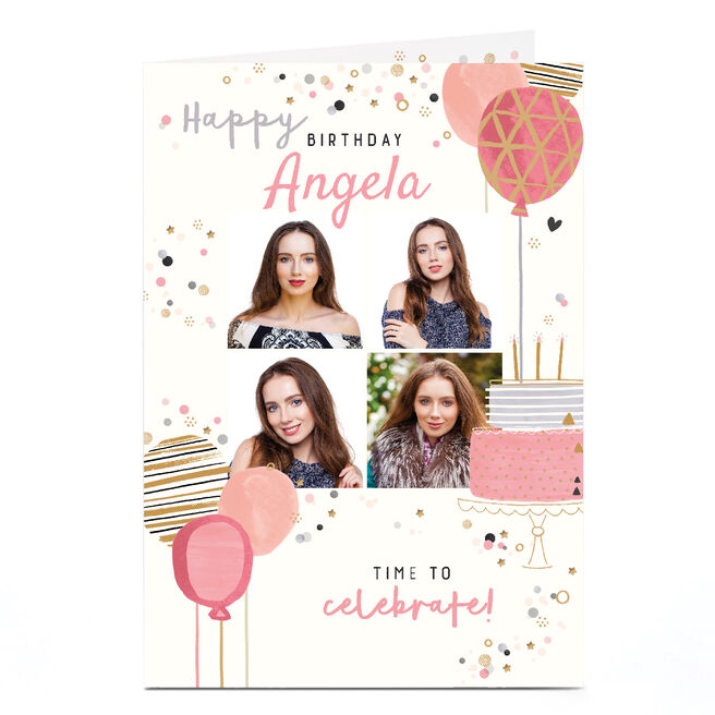 Personalised Studio Every Day 4 Photo Upload Card