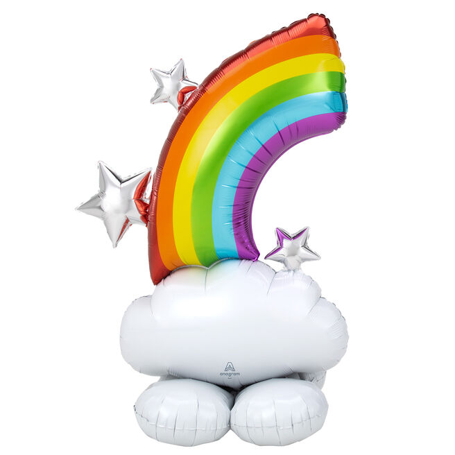 Large 52" Airloonz Rainbow Balloon "