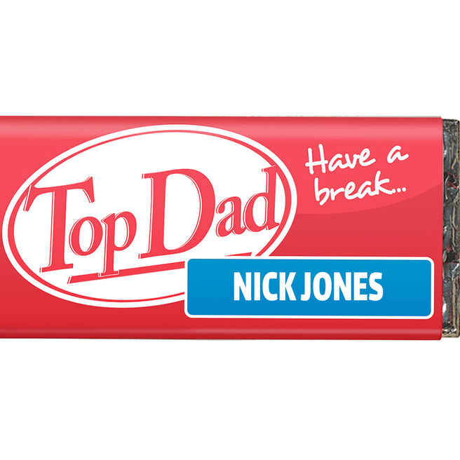 Personalised Chocolate Bar - Have A Break Dad
