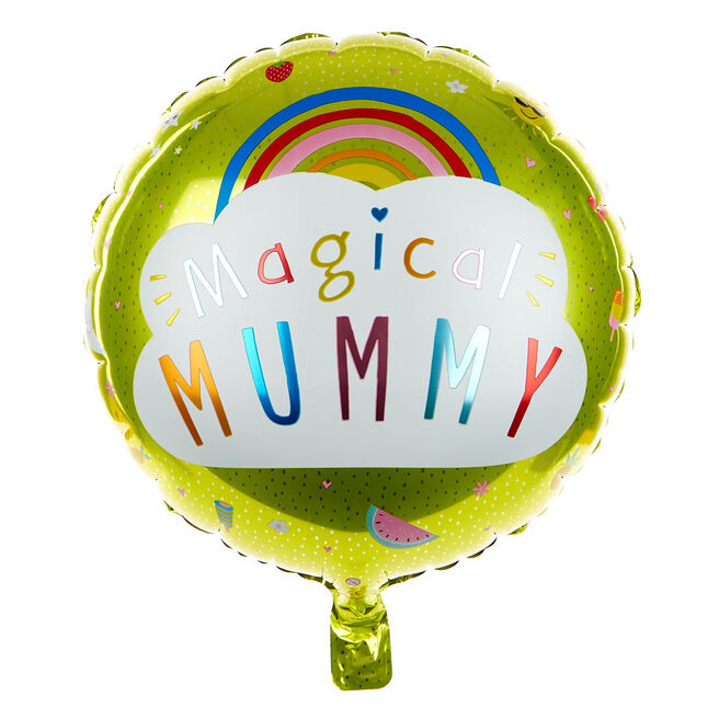 18-Inch Helium Balloon - Magical Mummy, Rainbow