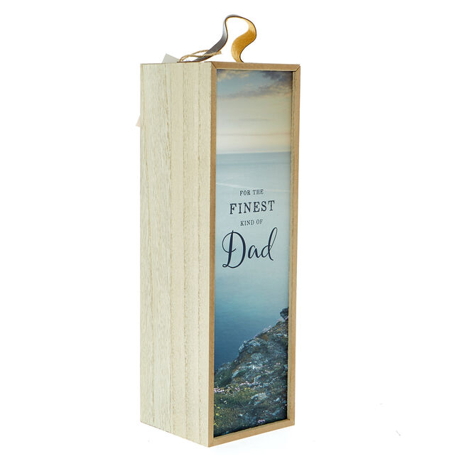 Memory Lane Finest Dad Bottle Box