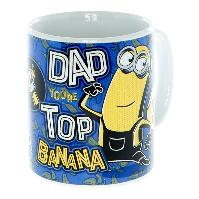 Dad Top Banana Minions Mug & Socks 
