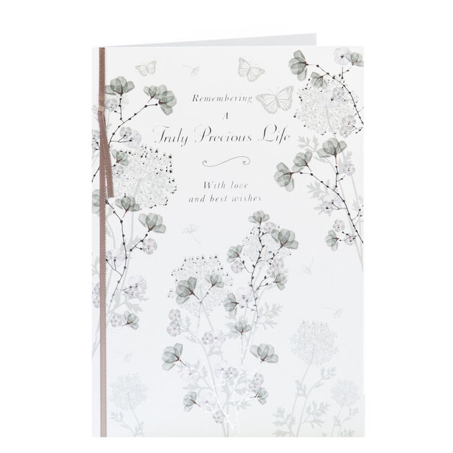 Sympathy Card - A Truly Precious Life