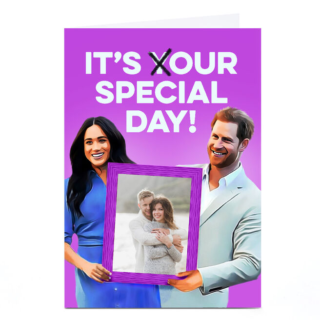 Personalised PG Quips Everday Card - It's our special day!