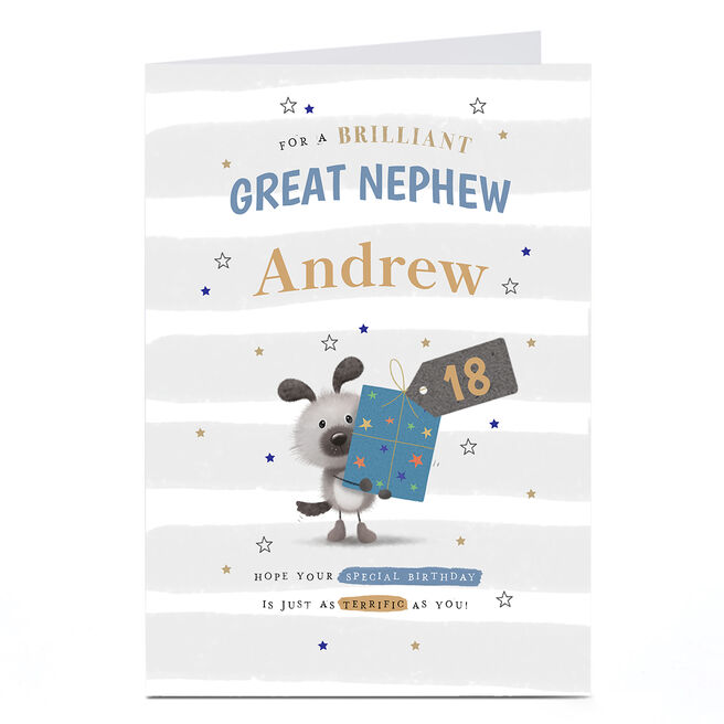 Personalised Birthday Card - Just As Terrific As You
