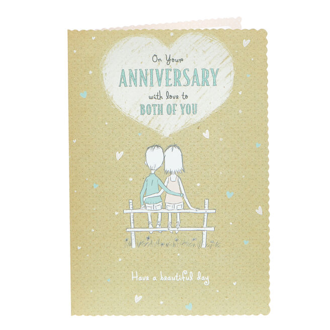 Anniversary Card - Love To Both Of You