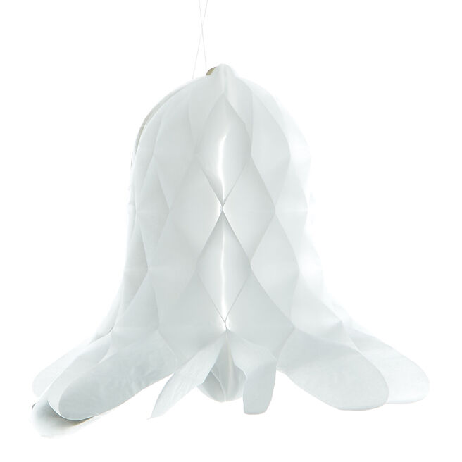 White Bell Honey Comb Party Decorations - Pack Of 3