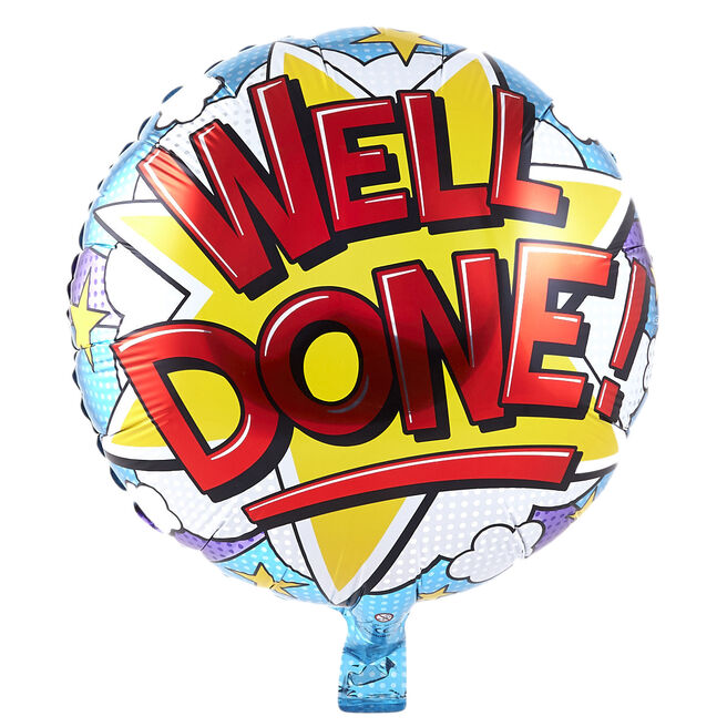Well Done! Foil Helium Balloon