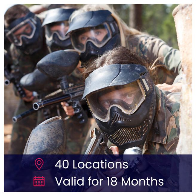 Paintball for Four Gift Experience Day