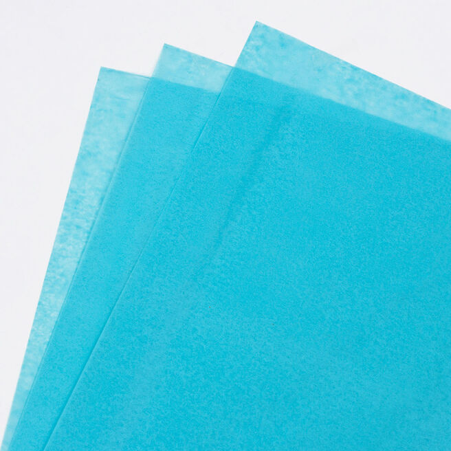 Light Blue Tissue Paper - 10 Sheets