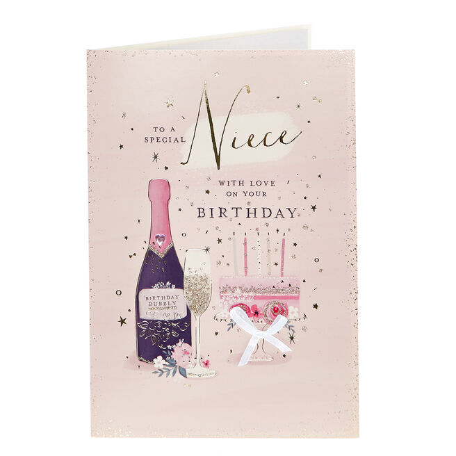 Birthday Card - Special Niece With Love