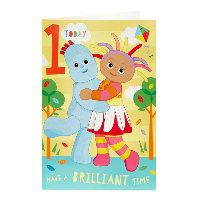 In The Night Garden 1st Birthday Card