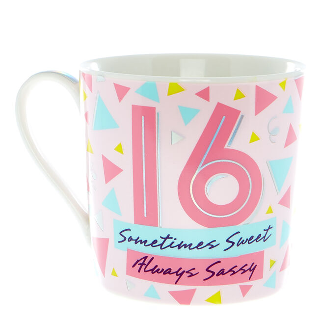 16th Birthday Mug In A Box - Sometimes Sweet