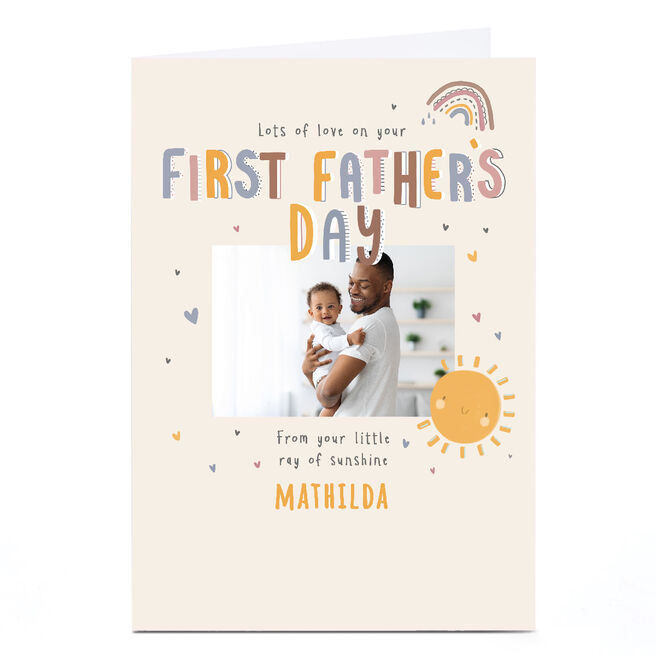 Personalised Father's Day -First Father's Day