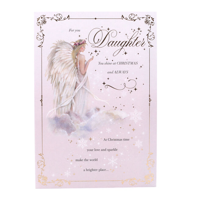 Christmas Card, Daughter, Christmas Angel