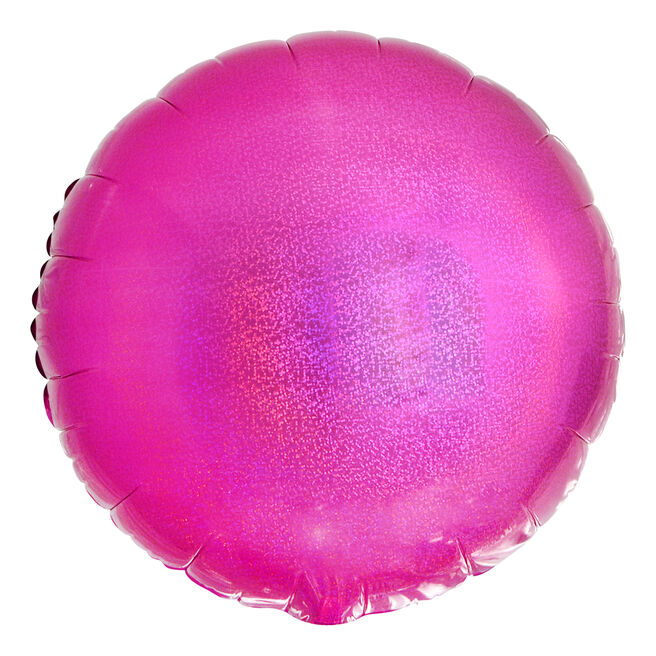 Pink Round Foil Helium Balloon