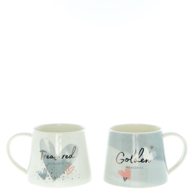 Perfect Together 50th Anniversary Twin Mug Set