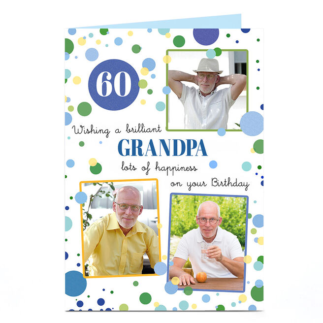 Photo Birthday Card - Lots of Happiness, Any Recipient