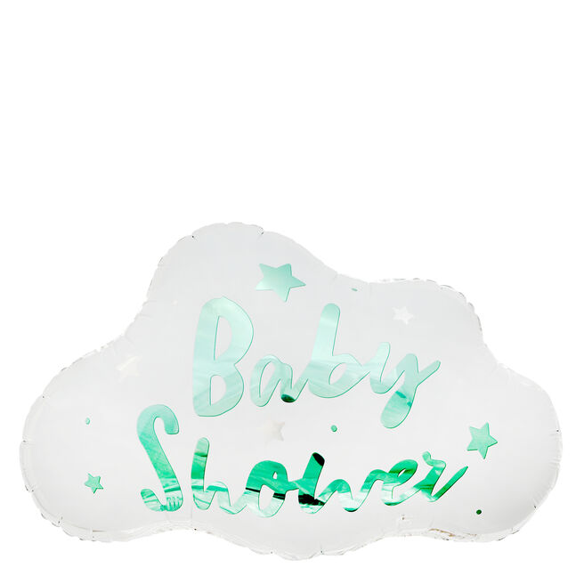 Giant Baby Shower Cloud 28-Inch Foil Helium Balloon 