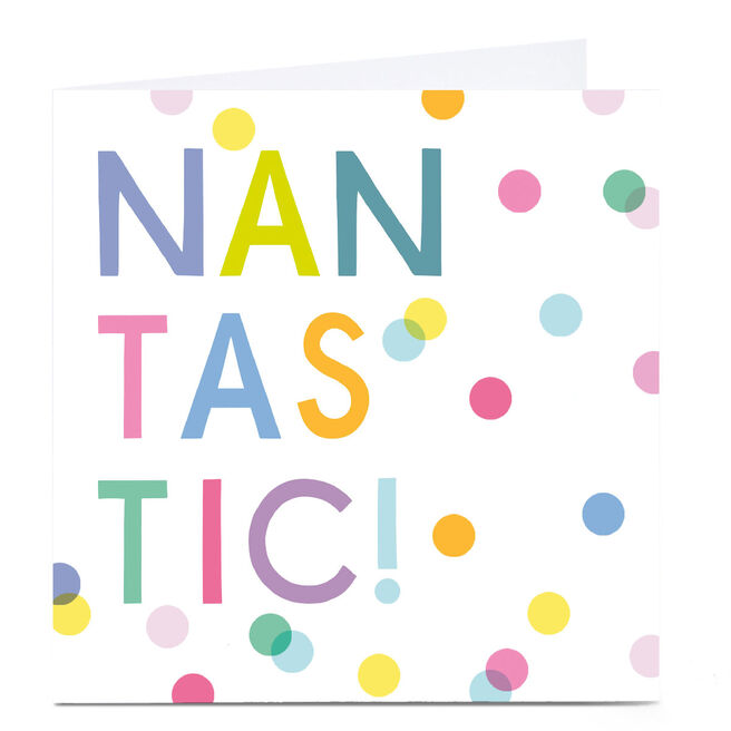 Personalised Lemon & Sugar Birthday Card - Nantastic!