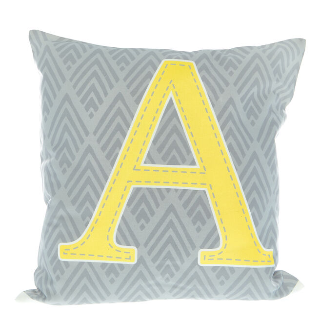 Personalised Cushion - Baby Initial