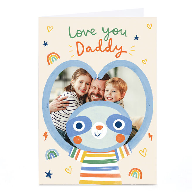 Photo Jess Moorhouse Father's Day Card - Sloth