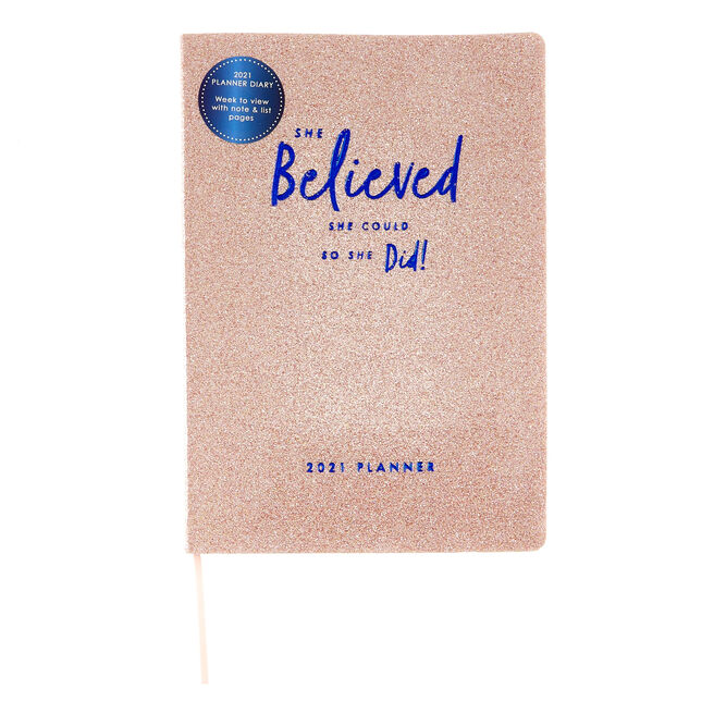 A5 Rose Gold 2021 Planner & Diary