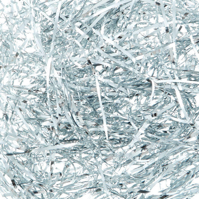 Silver Metallic Shredded Foil