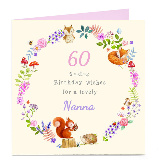 Personalised Birthday Card - Birthday Wishes For A Lovely...