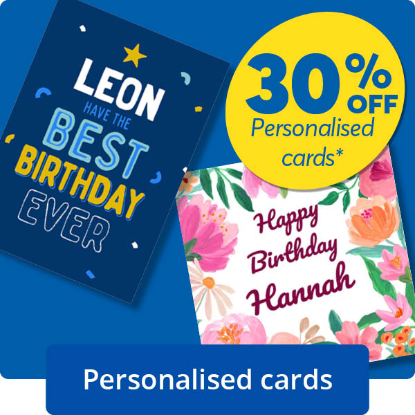 Personalised cards