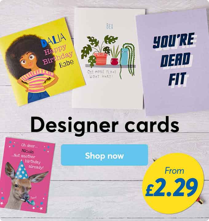 Designer cards