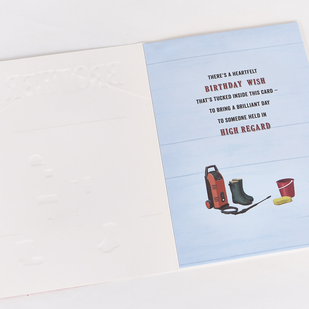 Signature Collection Birthday Card - Brother Garden Shed