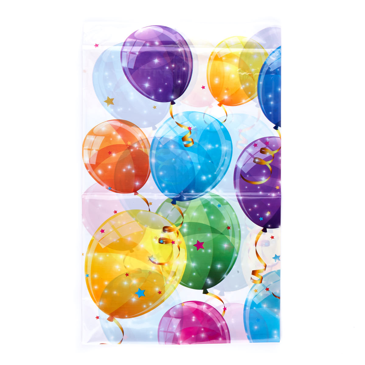 Multi-Coloured Balloons Party Tableware Bundle - 16 Guests