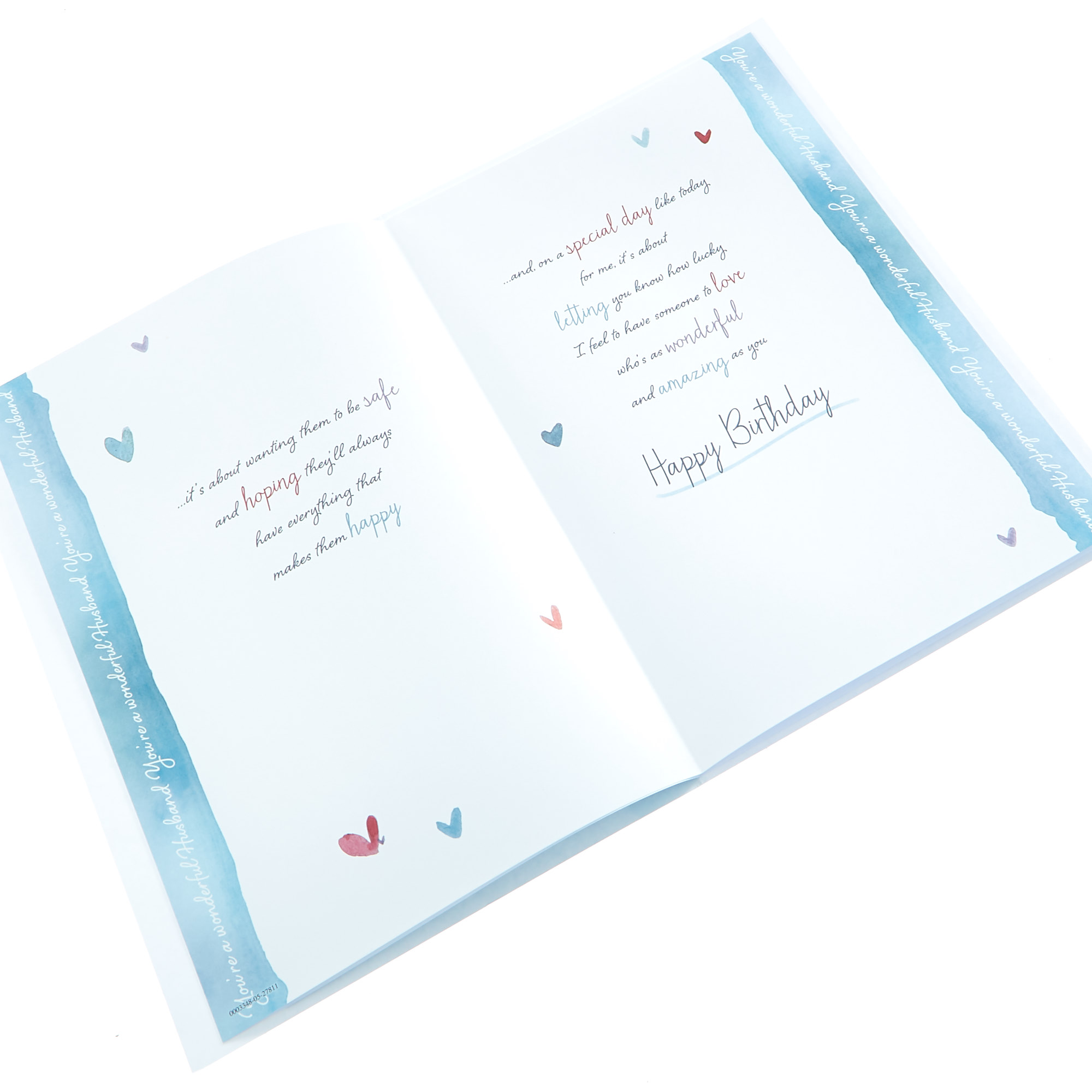 Personalised Thank You Card - Colourful Flowers