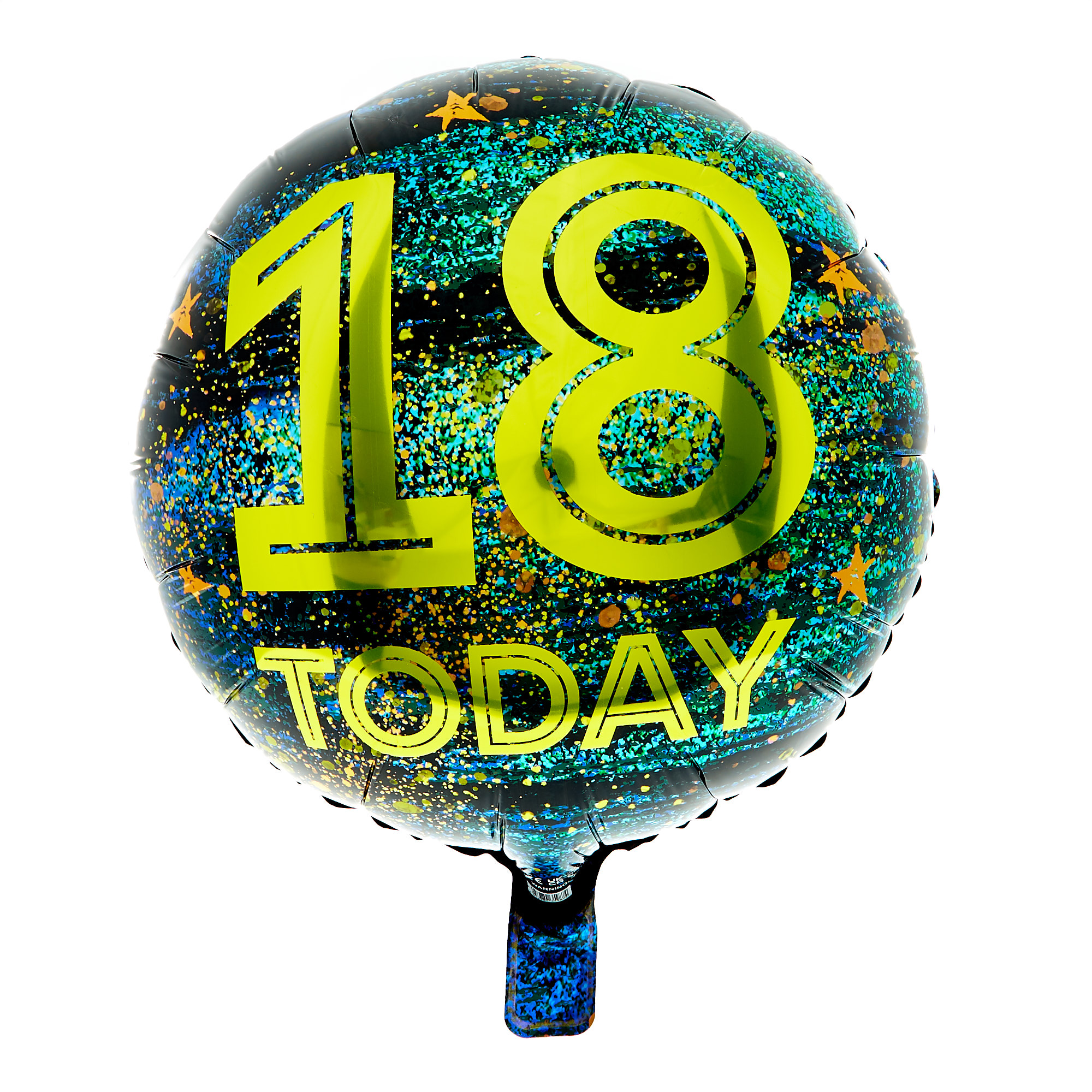 18 Today Birthday Balloon & Lindt Chocolate Box - FREE GIFT CARD!