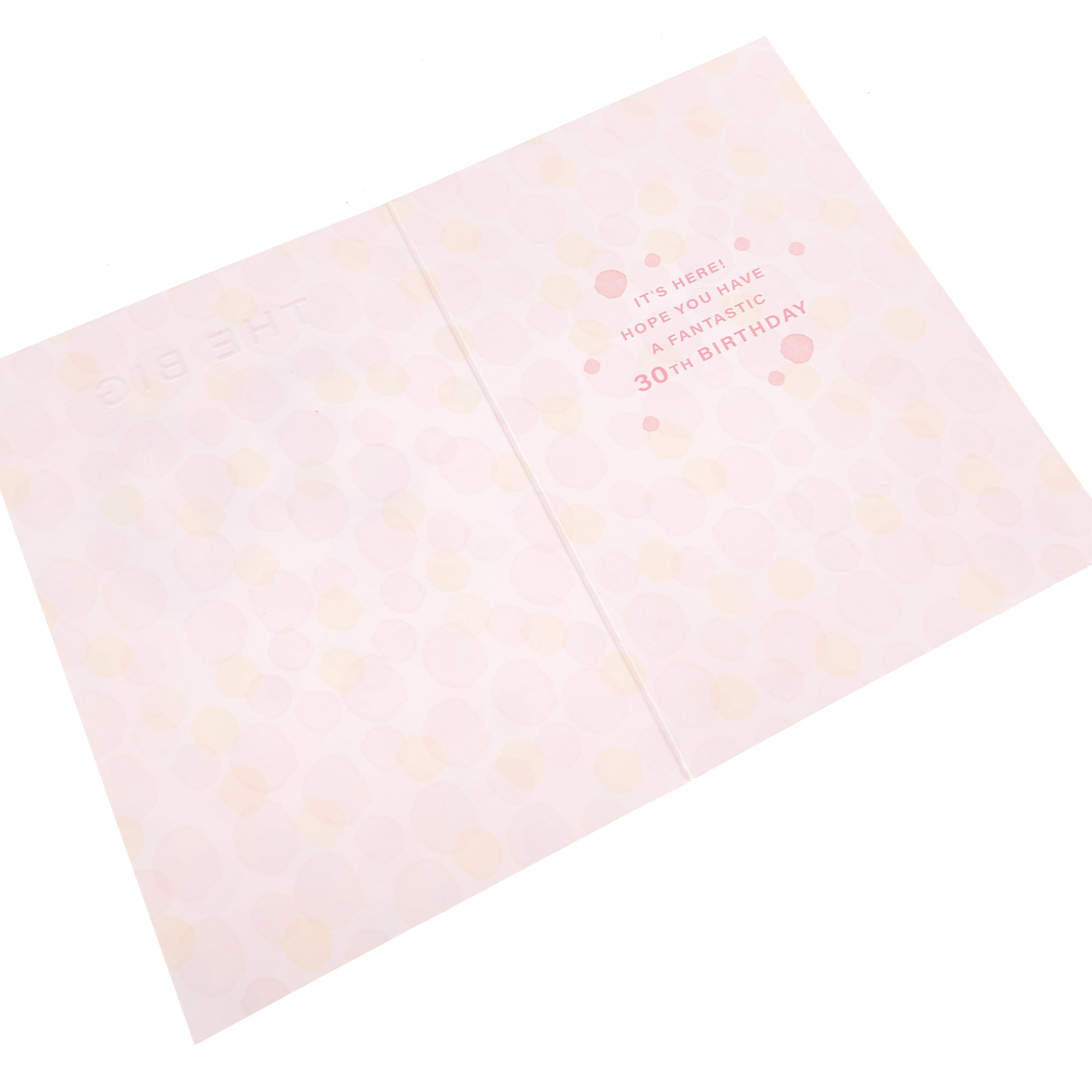 30th Birthday Card - The Big 30