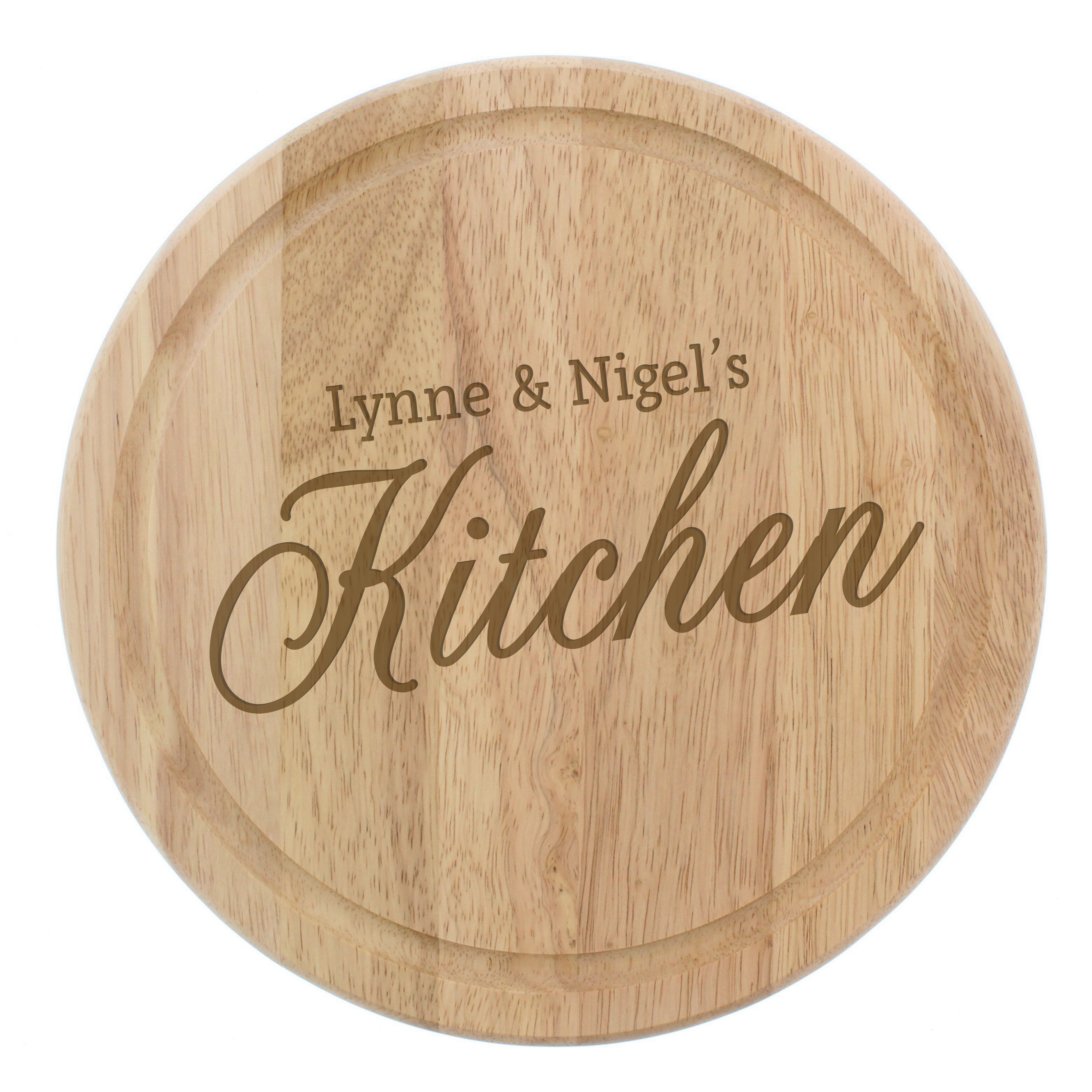 Printess Test - Personalised Round Kitchen Chopping Board
