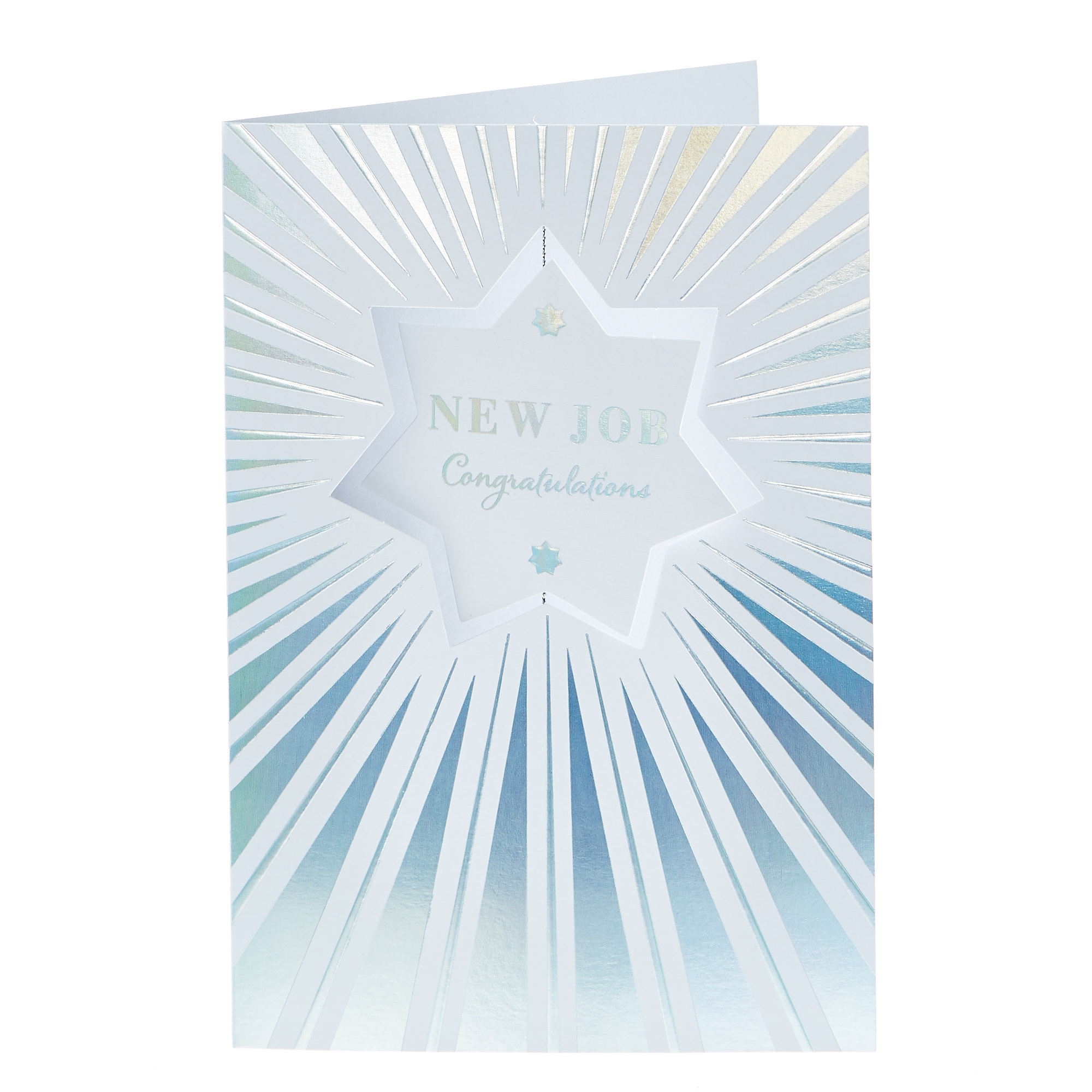 New Job Card - Silver Star