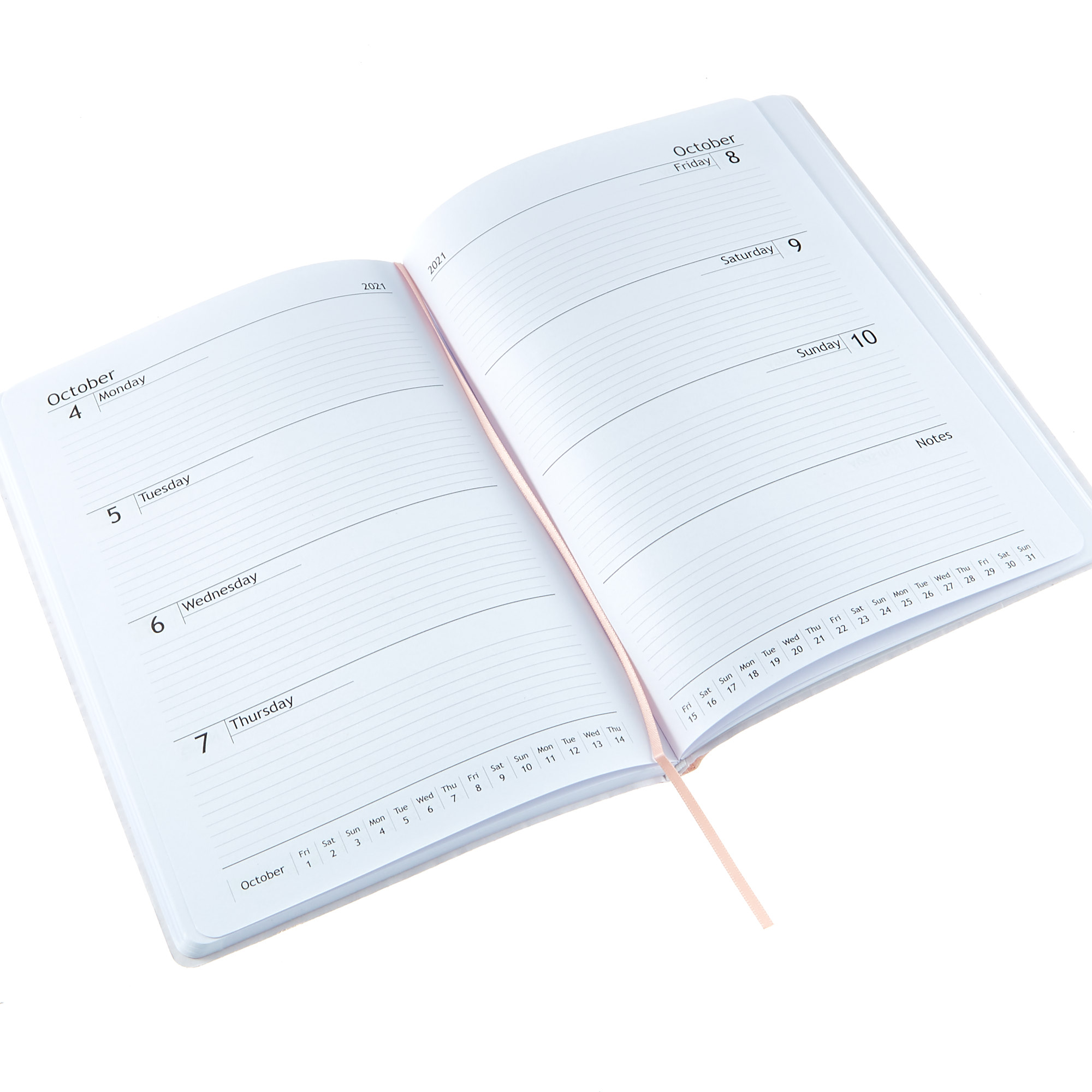 A5 Rose Gold 2021 Planner & Diary