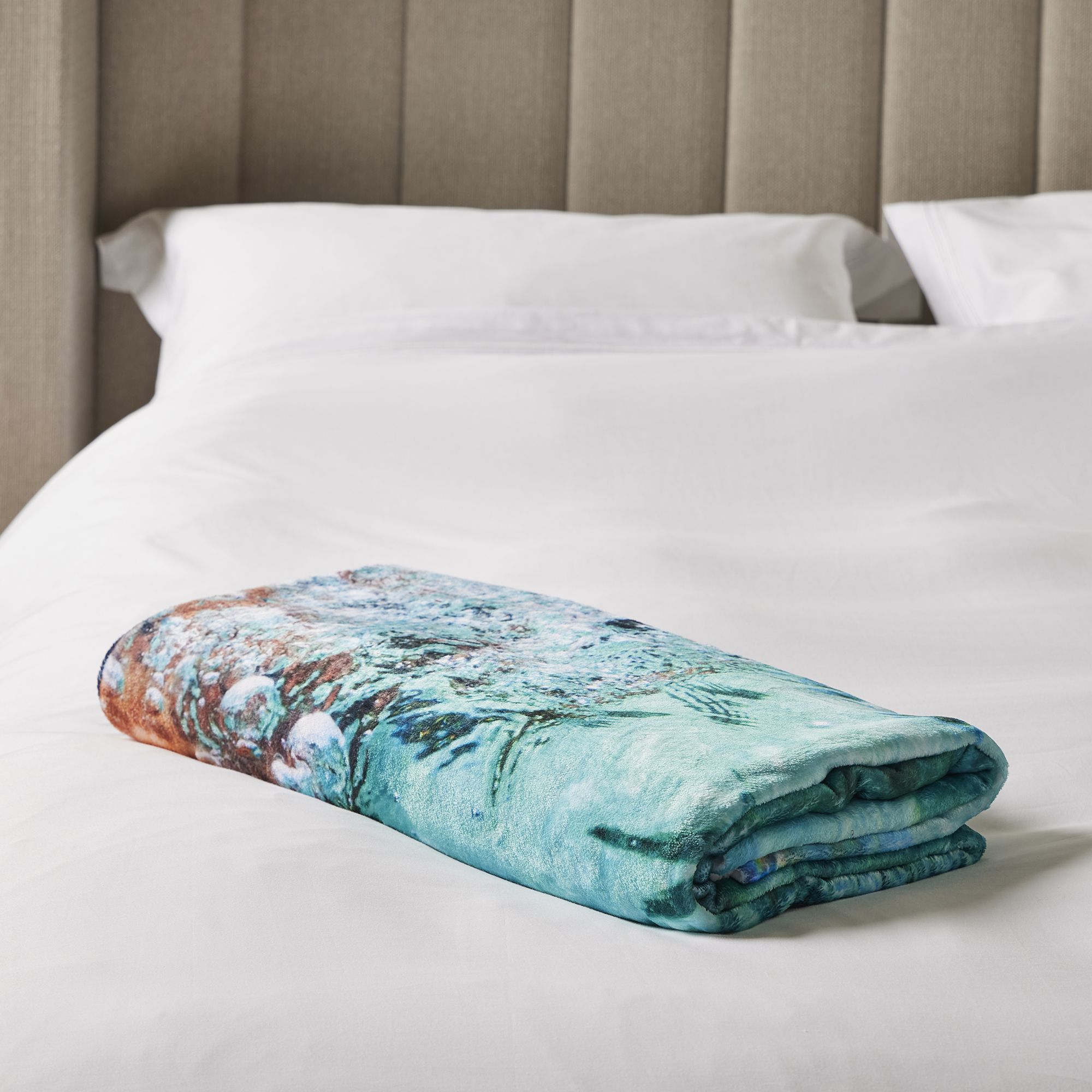 Personalised Plush Fleece Photo Blanket 152.4cm x 203.2cm