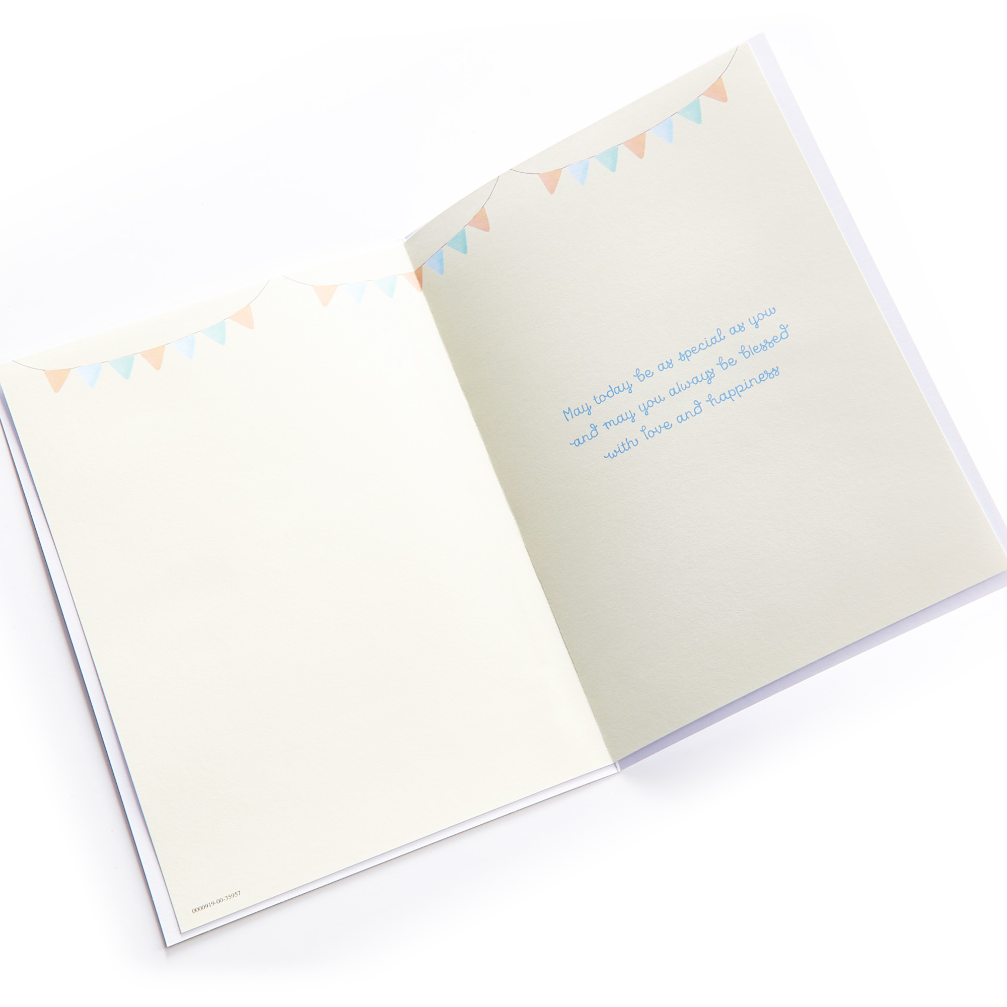 Christening Card - Best Wishes, Boy