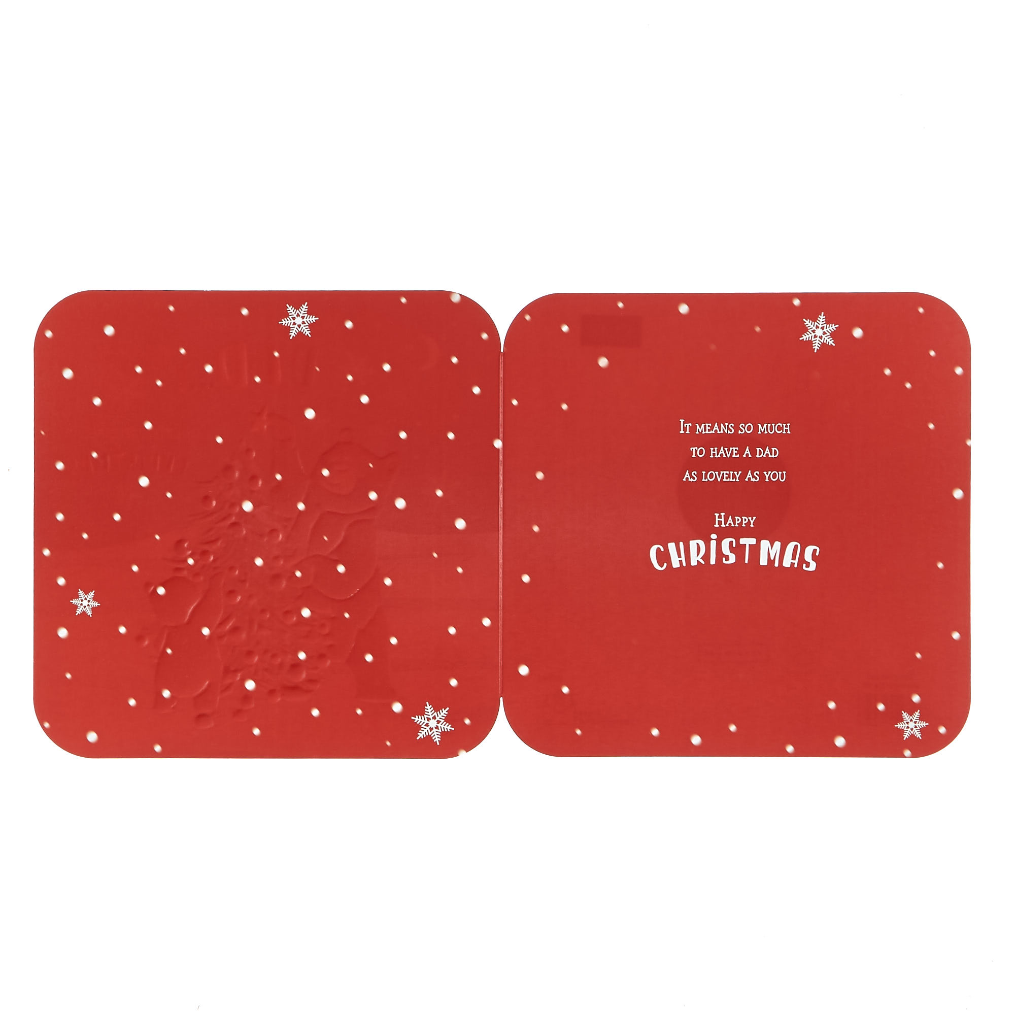 Platinum Collection Christmas Card - Dad, Bears