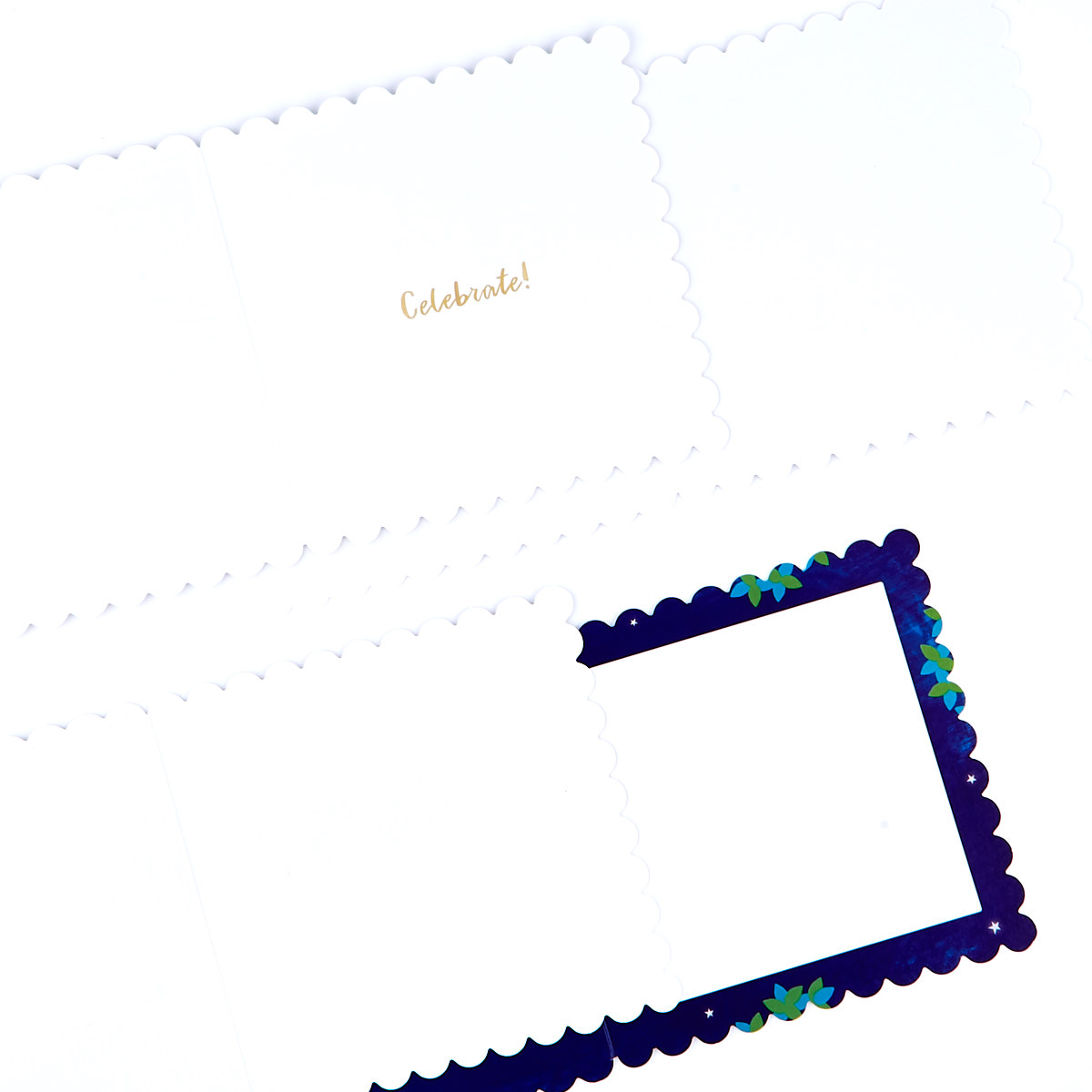Scalloped Female Cards For All Occasions - Pack Of 10