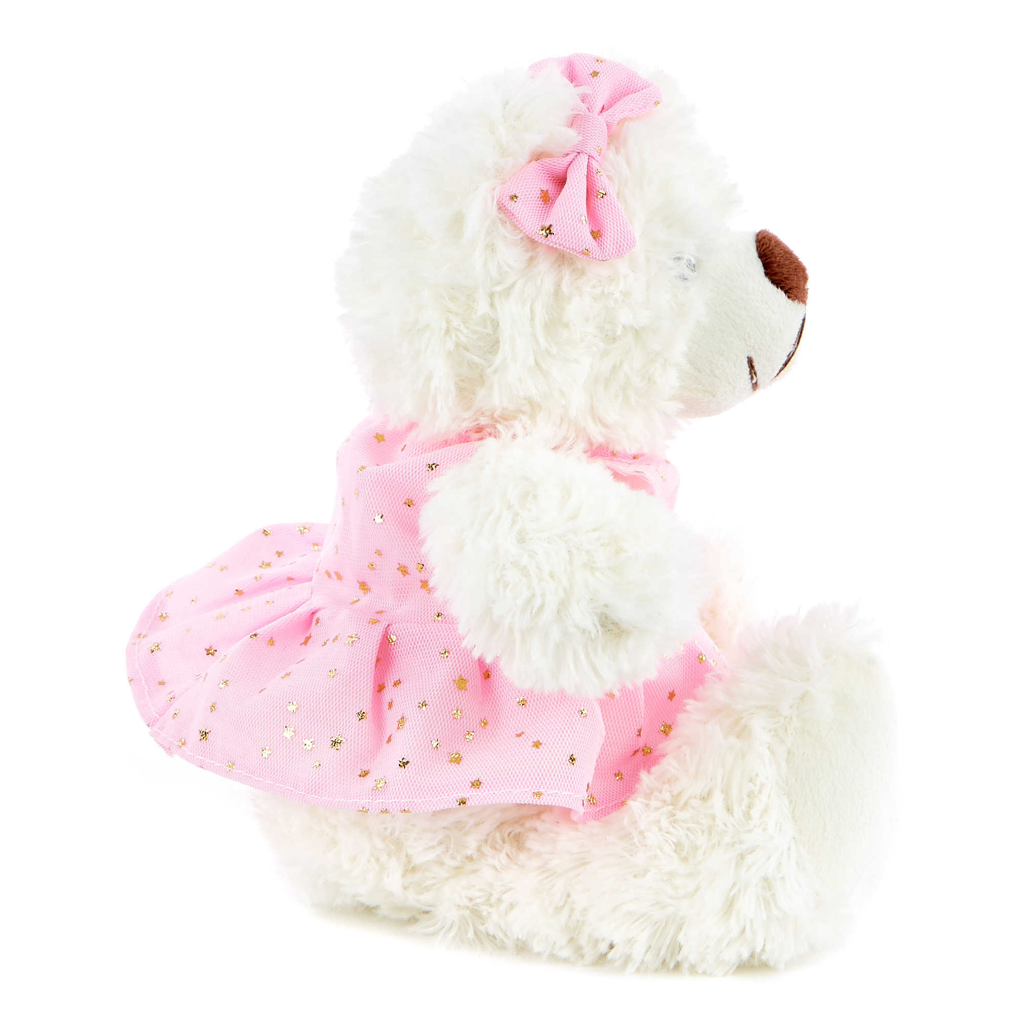 Teddy Bear In A Dress Soft Toy