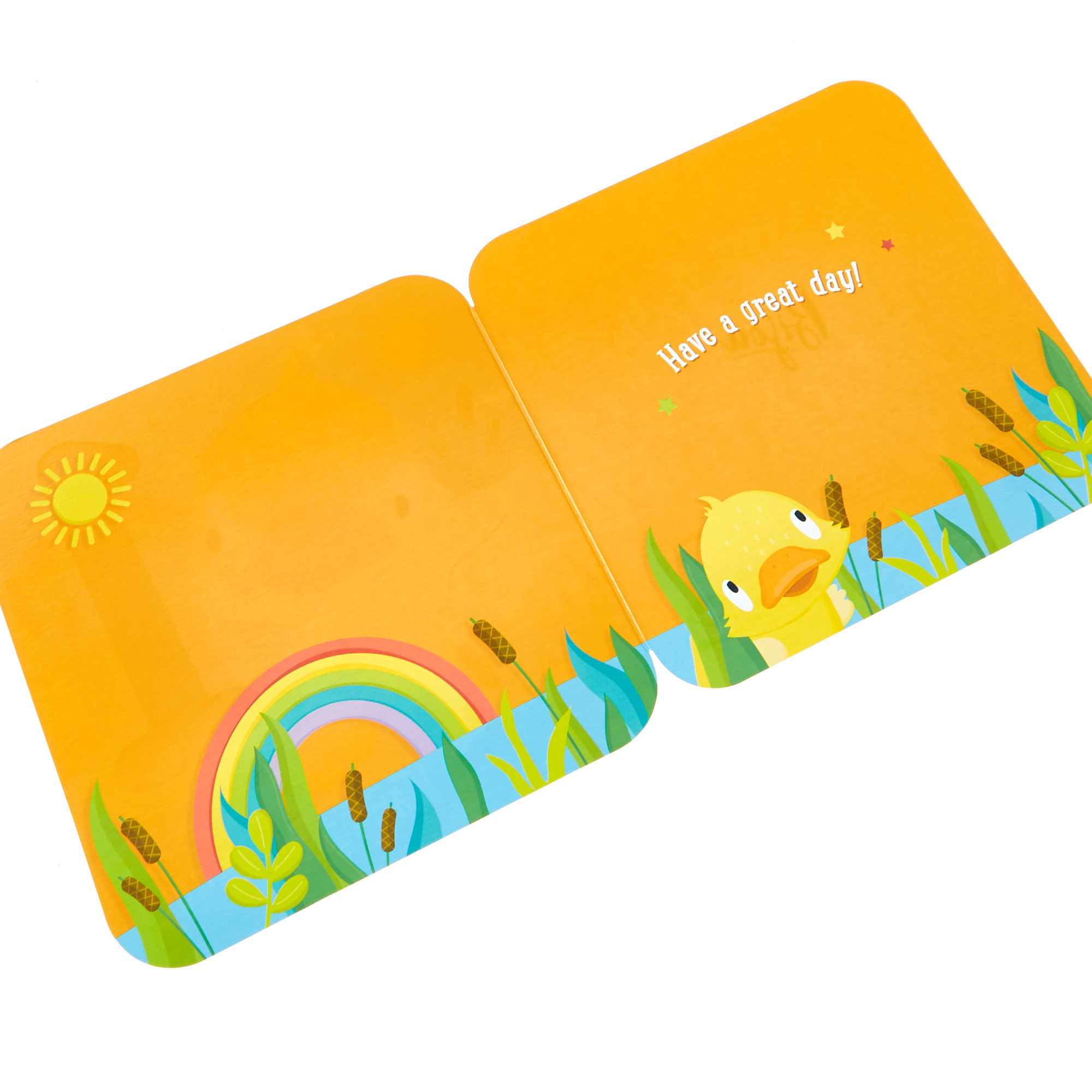 1st Birthday Card - Ducking