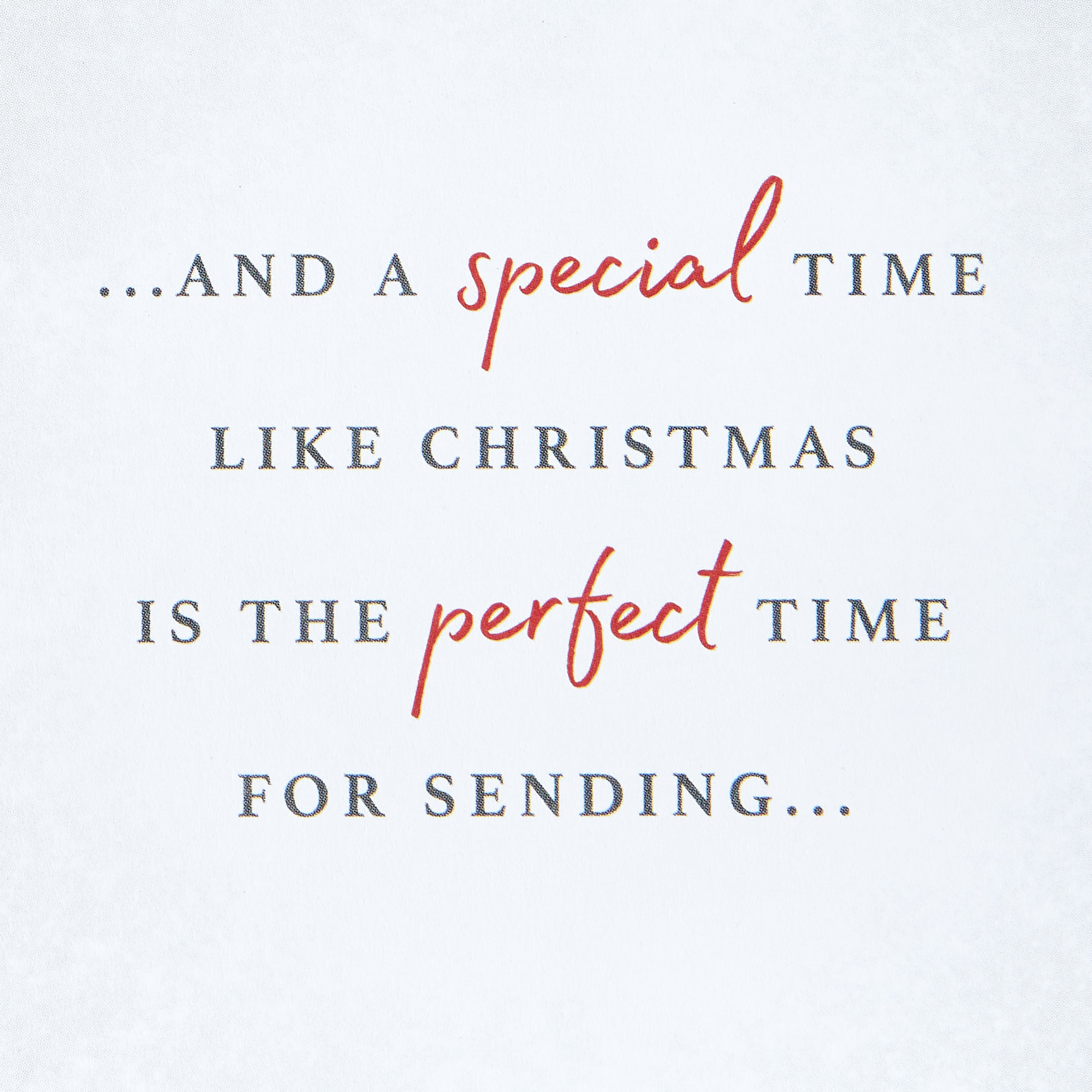 Christmas Card - Wonderful Girlfriend Never-Ending Joy