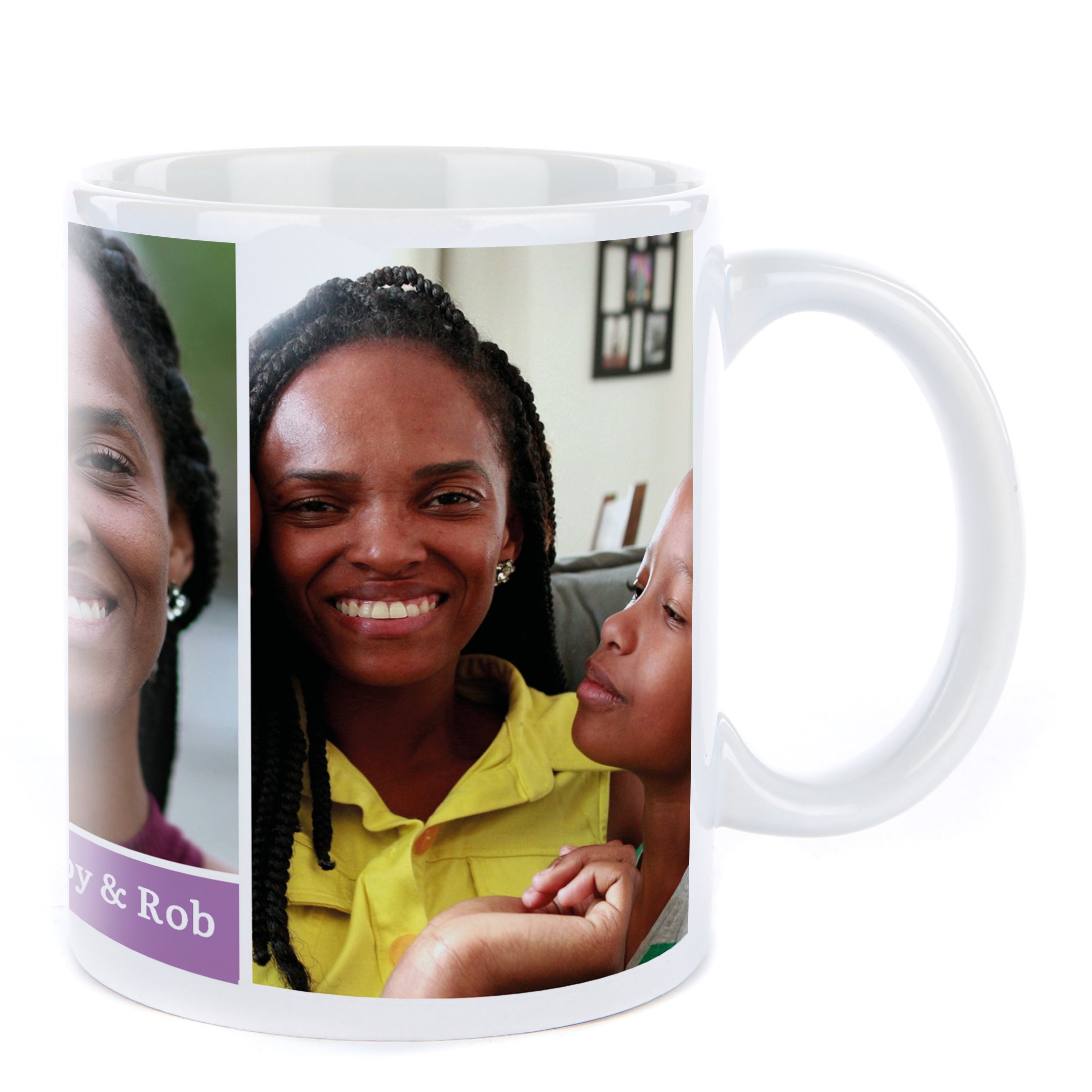 Photo Mug - 3 Photos & Any Message
