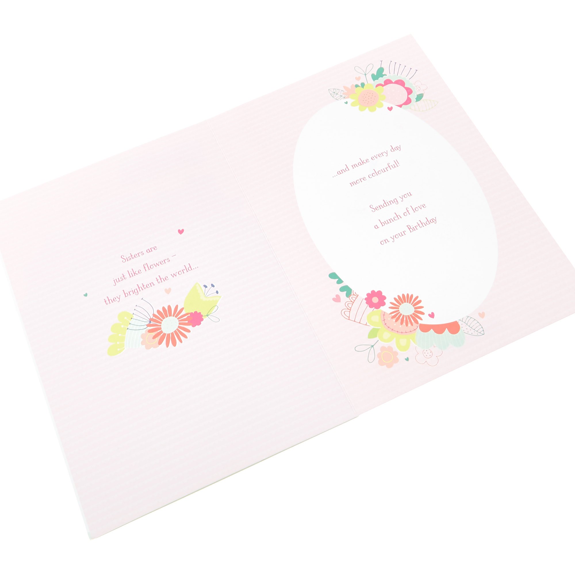 Birthday Card - Sister With Love