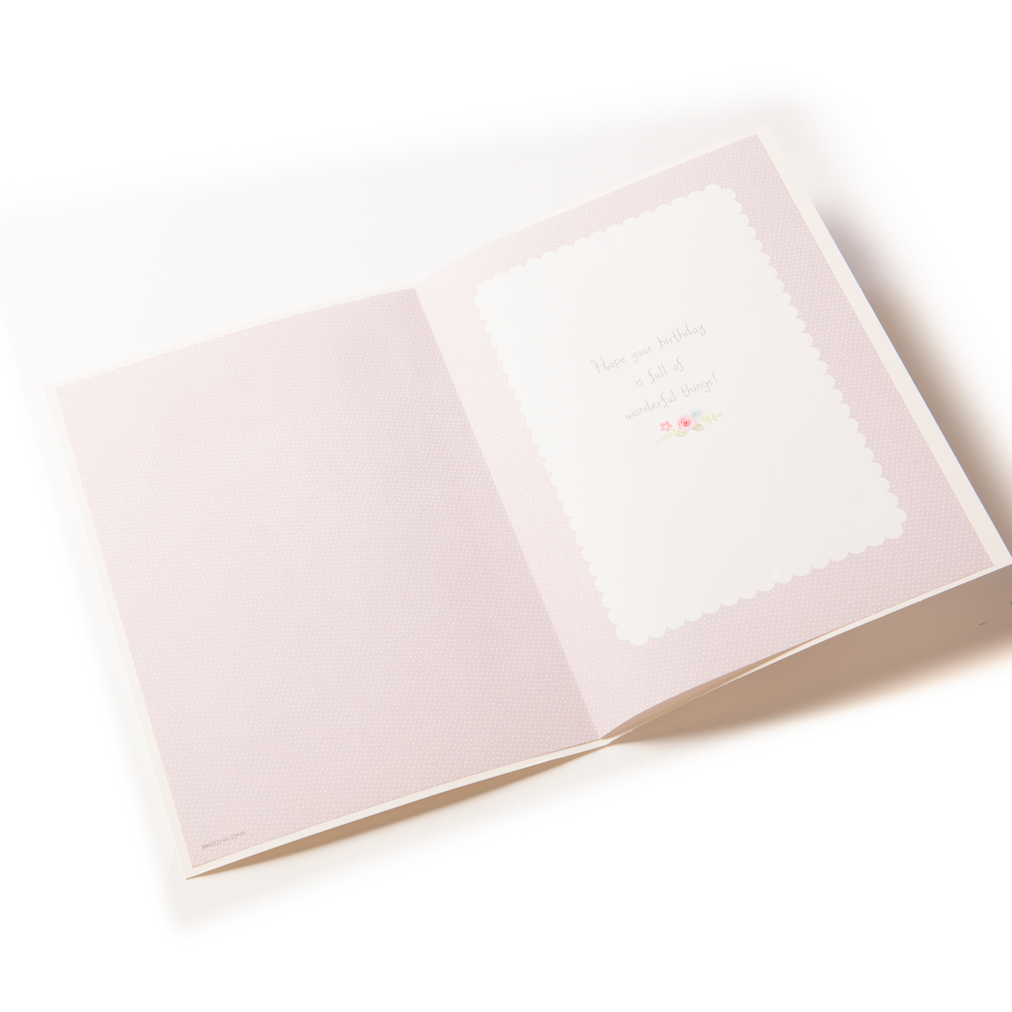 Personalised Thank You Card - Colourful Flowers
